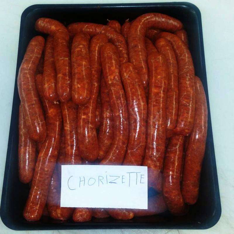 saucisse chorizette