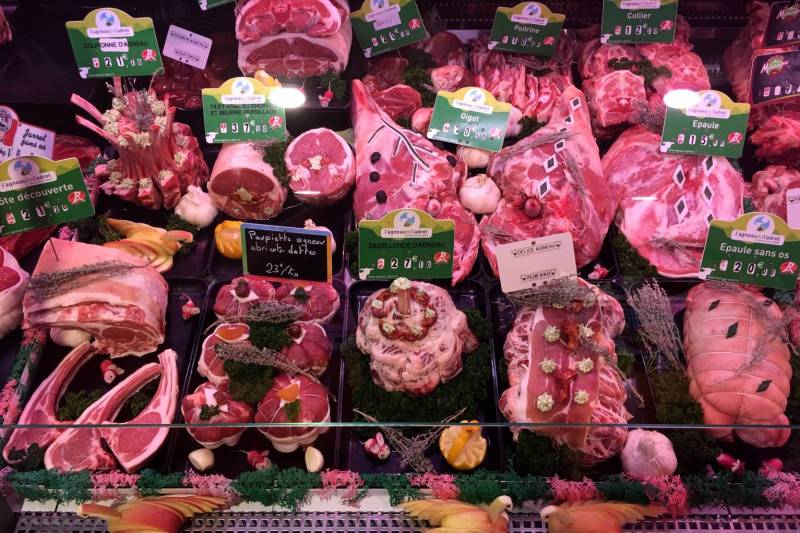 Divers pièces d'Agneau